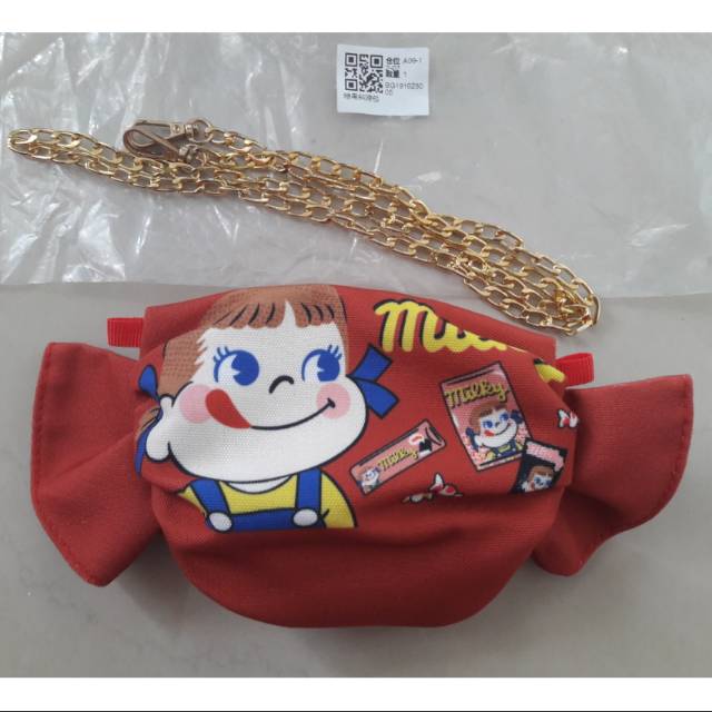 Tas Selempang Mini Peko Chan Pekochan Original Impor bisa untuk tempat Squishy