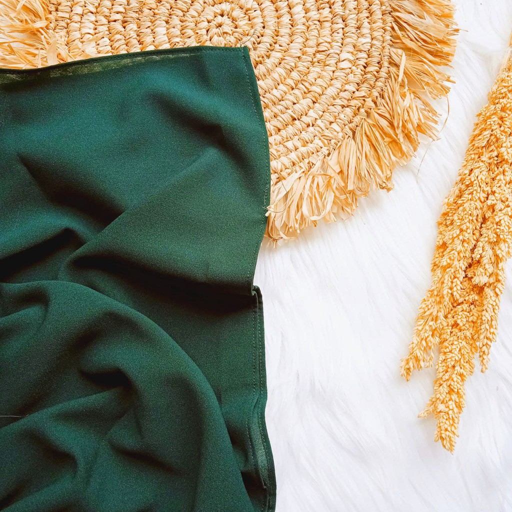 PASHMINA DIAMOND NISYA SABYAN TERLARIS 160CMX75CM-PSH160 ZAMRUD