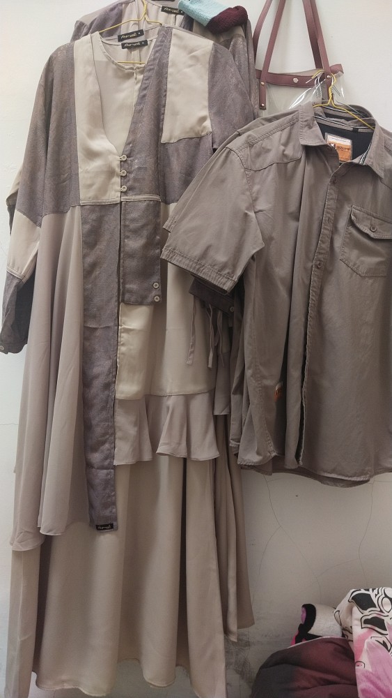 Sarimbit Couple Ethica Original Elfa 178 Simply Taupe