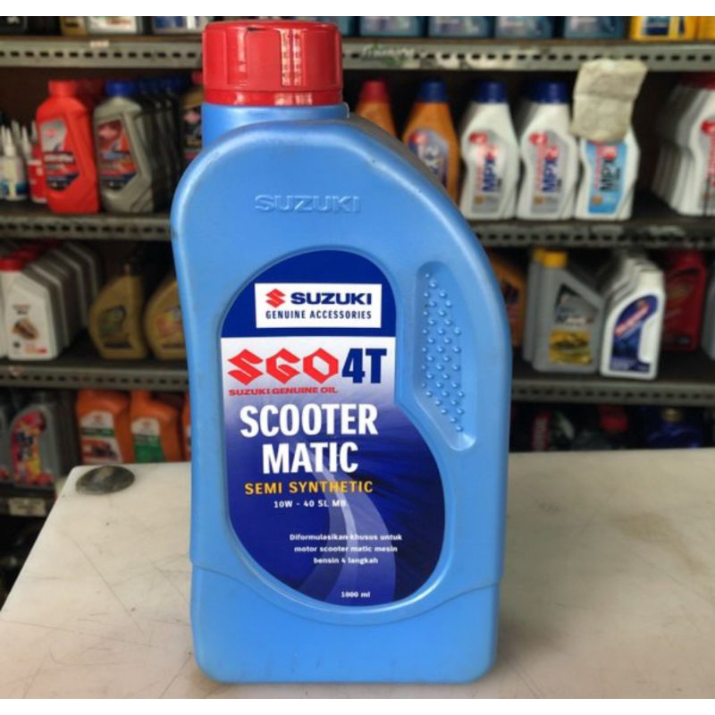 Oli SGO Matic 10w/40 1 Liter SGO 4T SP 10W40 SL MB, BOTTLE 1 LITER