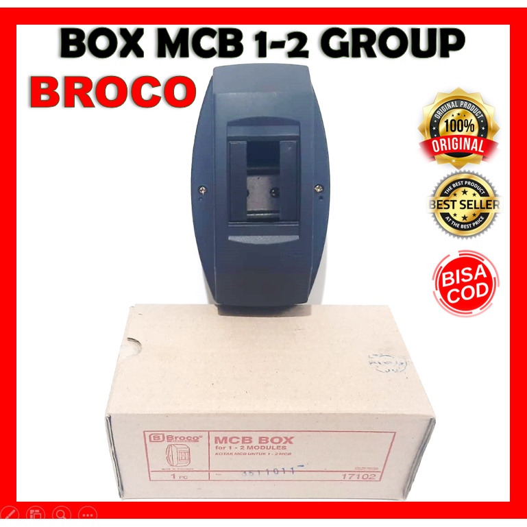 Box Mcb Broco 1-2Group Kotak Mcb Bok