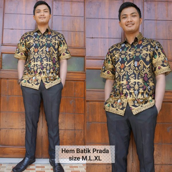 HEM BATIK PRIA - KEMEJA BATIK PRIA - BATIK COWOK - BATIK PRIA - KEMEJA BATIK - HEM PRIA - HEM COWOK