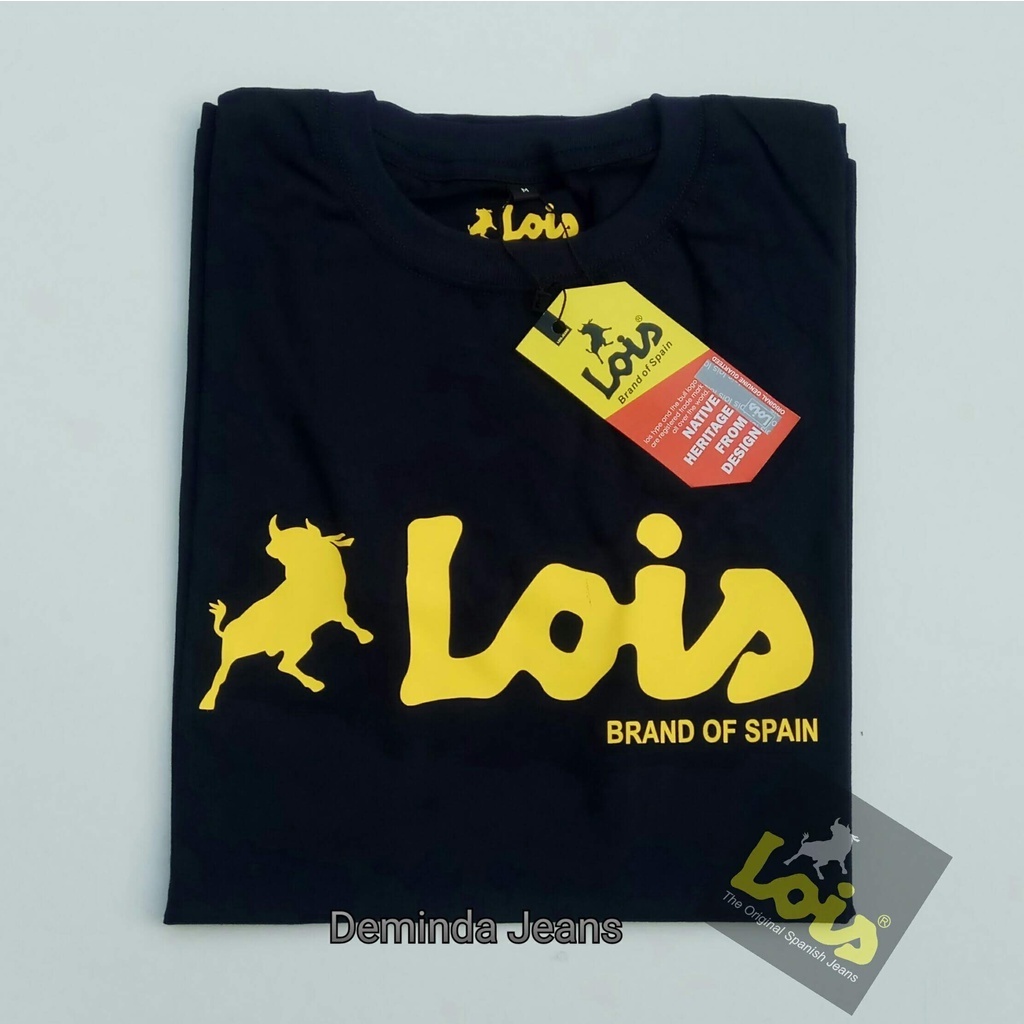 Kaos Pria Distro Premium Lois Pria Keren  M.L.XL.XXL