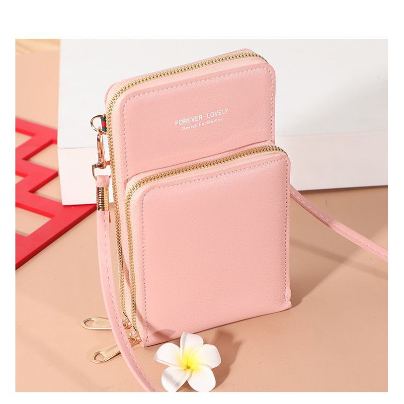 DS 307-97 Tas Selempang Tas Dompet HP Wanita Forever Lovely Tas Fashion Import Murah