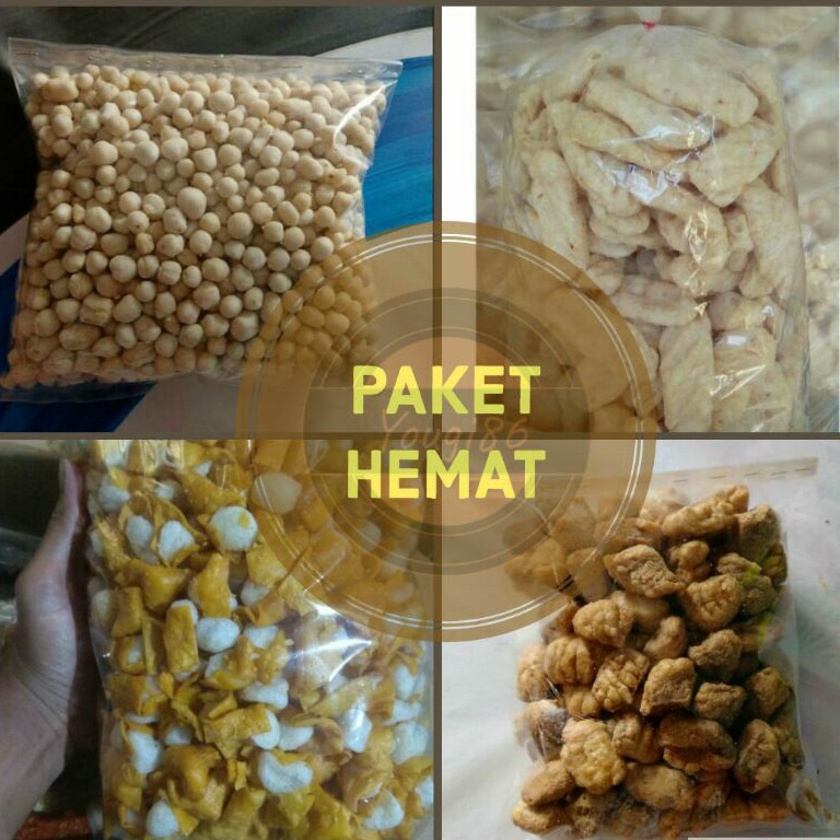 

paket mix hemat toping baso aci - pilus cikur - siomay mini - tahu cuanki - siomay cuanki