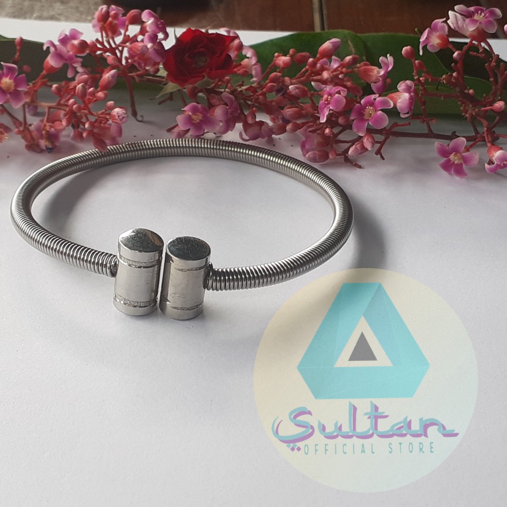 Gelang Monel Dewasa Original High Quality Model Hammer #GM08