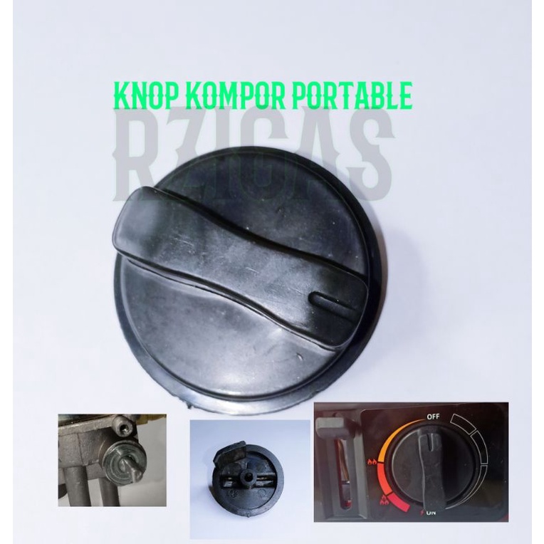 knop kompor portable setengah lingkaran