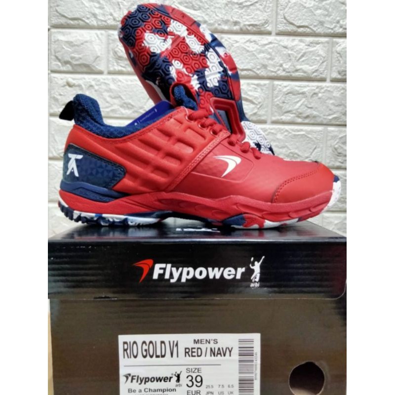 SEPATU FLYPOWER RIO GOLD V 1 SERIES ORI