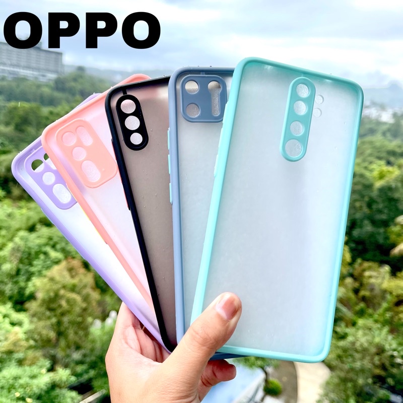 SOFT CASE OPPO RENO 2F 2Z A15 A54 A74 3 4 F9 F11 - SLIM HYBRID FULL CAMPRO