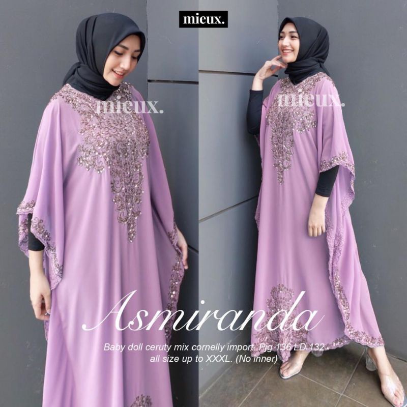 ASMIRANDA ALICE KAFTAN kaftan original farzolla isyana kaftan mieux kaftan kimberly