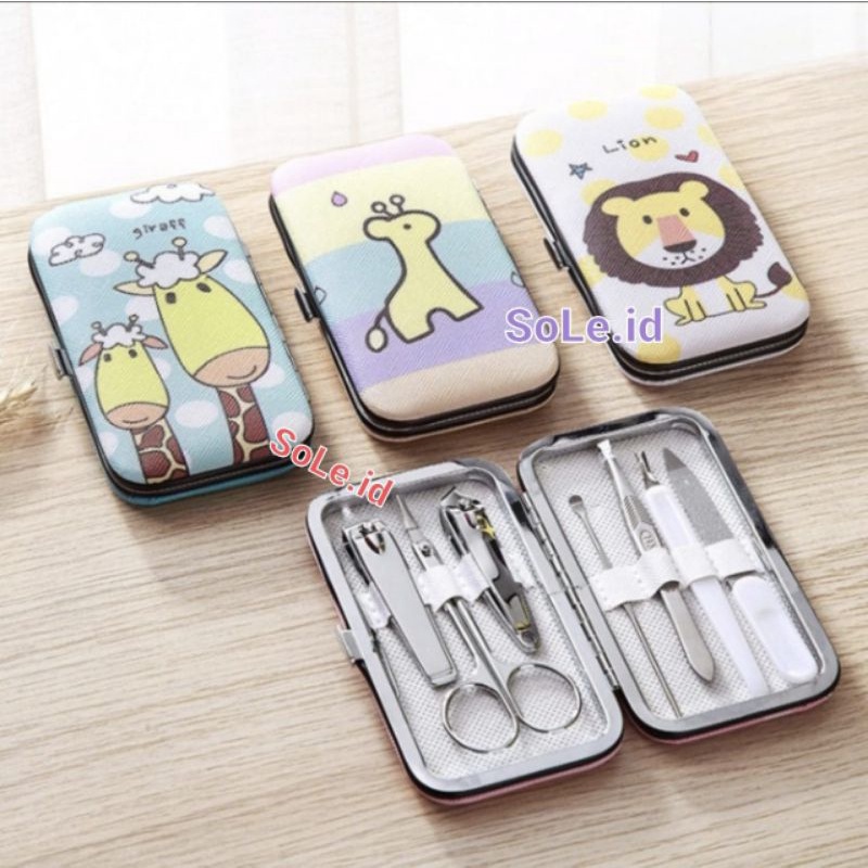 MANICURE SET MOTIF ISI 7PCS