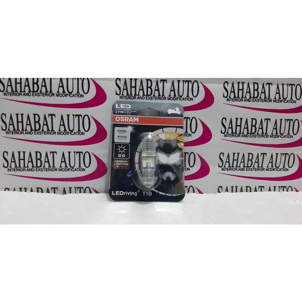 Lampu Led Osram H6 M5 T19 Motor Bebek Matic Hi Low AC DC Putih Kuning