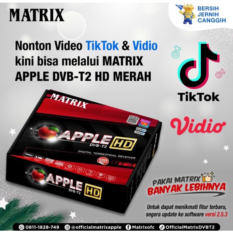Set Top Box MATRIX APPLE-DVB-T2 HD