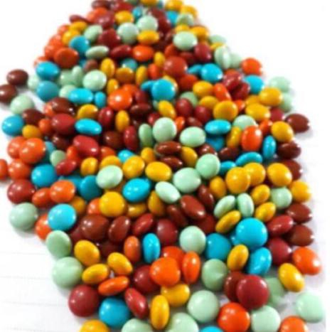 

[ TERLARIS ] Coklat milk mini rainbow merk scandia repack 250gr