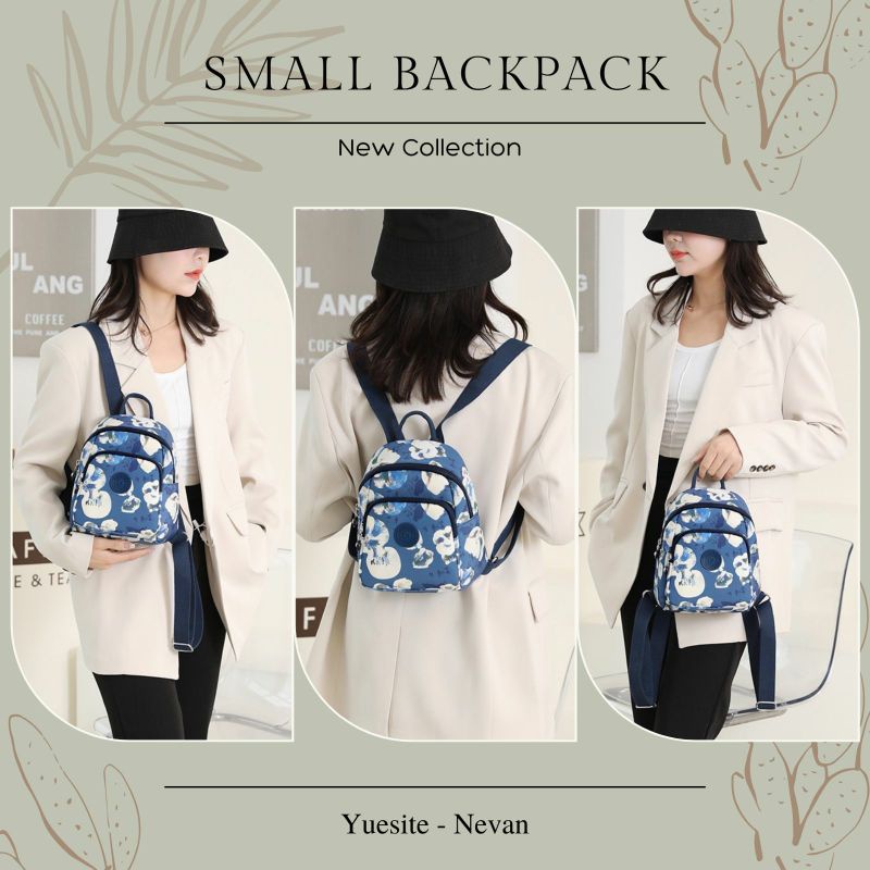 Tas ransel wanita yuesite nevan orignal small backpack