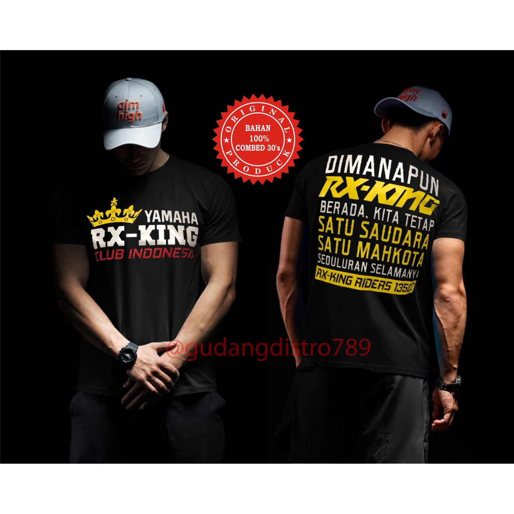  BAJU  TSHIRT KAOS  DISTRO RACING  KAOS  RX KING CLUB Shopee 