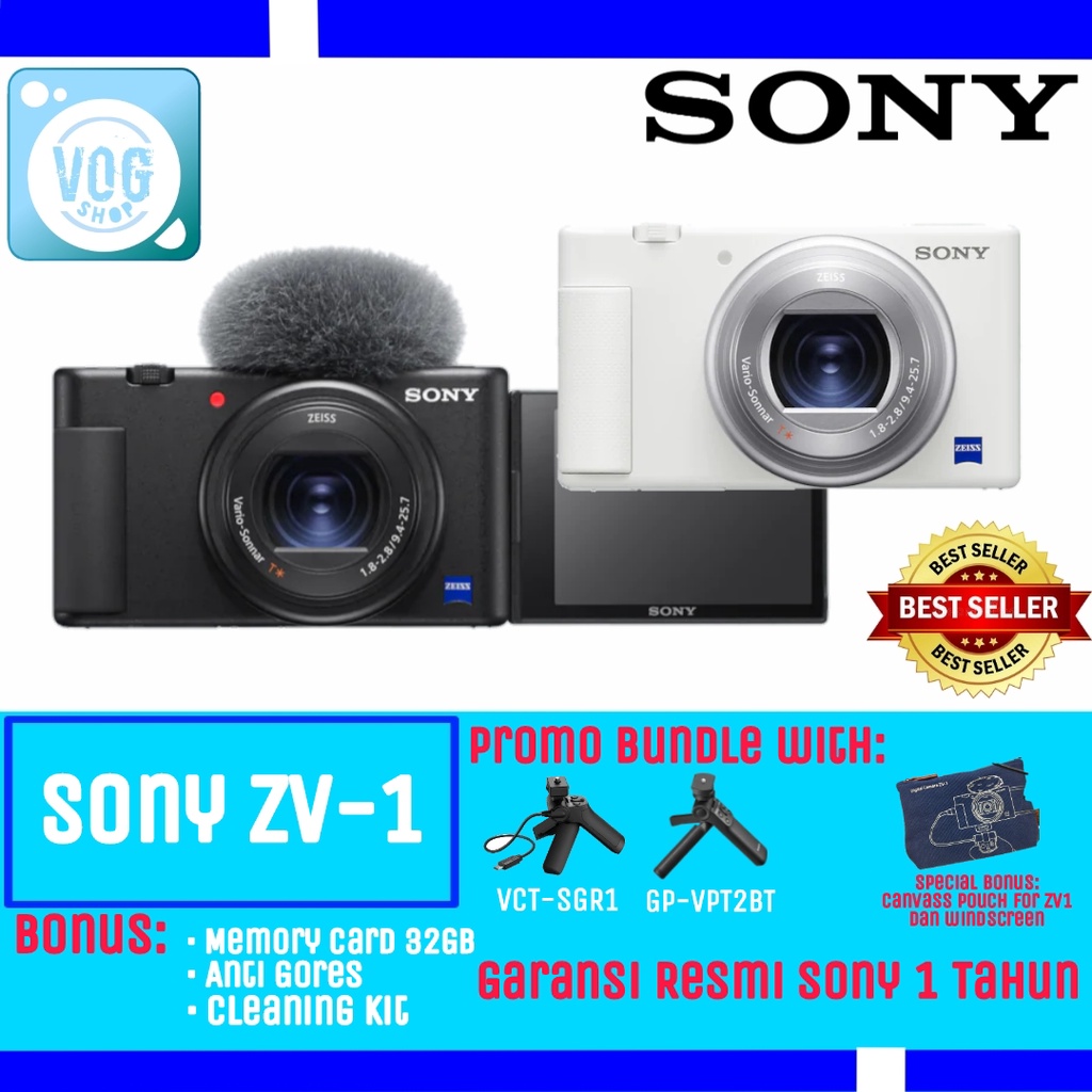 Jual SONY ZV1 Digital Vlogging Camera Compact - Sony ZV-1 | Shopee ...