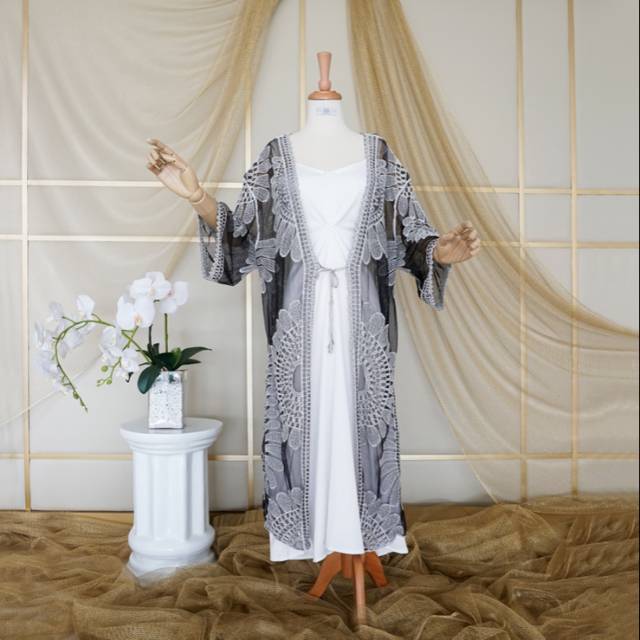 AILEEN OUTER - Outerwear / Outer kekinian / outer tile rajut