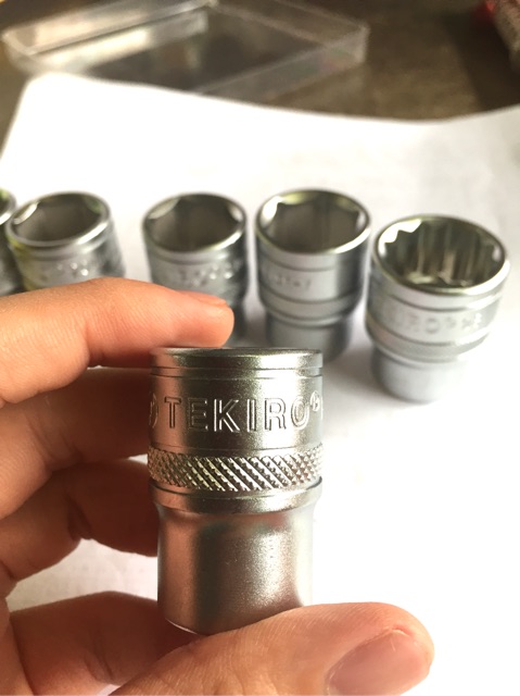 Mata Sok 23mm 1/2&quot; Tekiro Kunci Sok Anak Sok