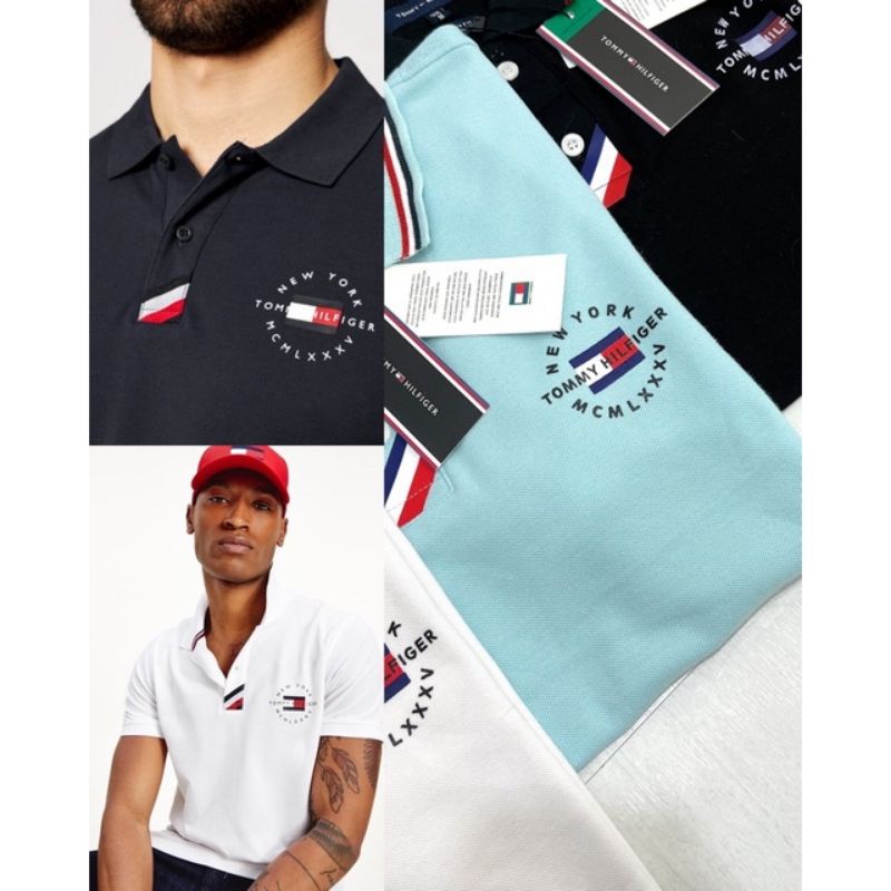 Tommy Hilfiger SIGNATURE PLACKET SLIM FIT POLO - Polo Shirt Pria