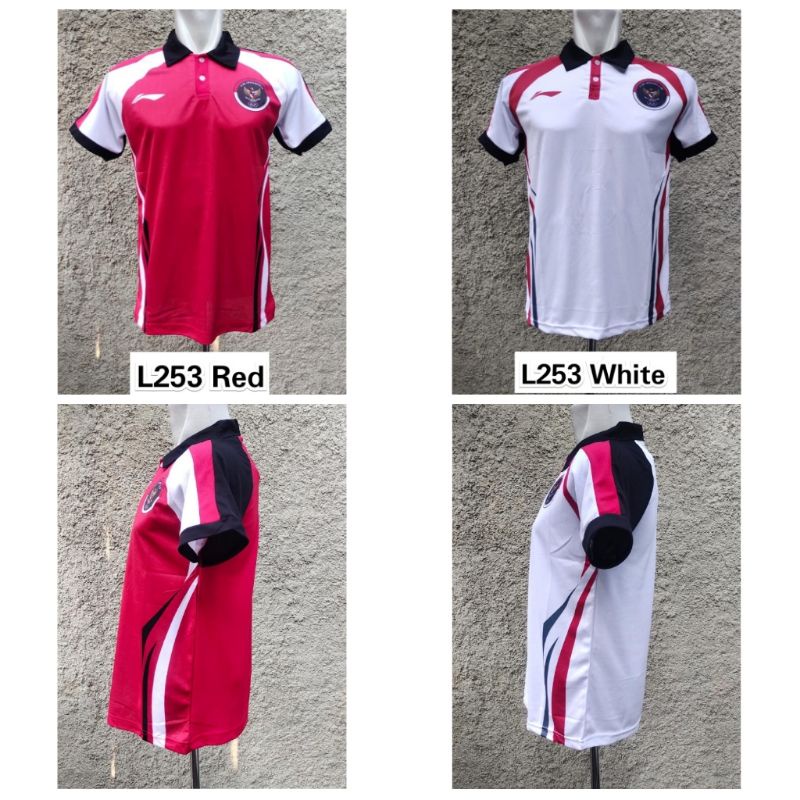 Baju Badminton Dewasa / Kaos Bulutangkis Olimpiade Tokyo L253