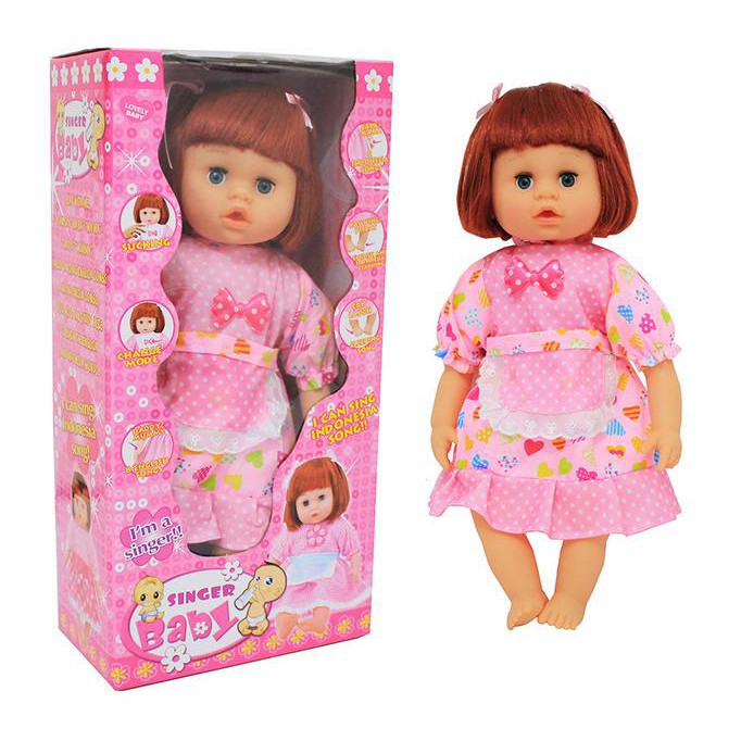 MAINAN BONEKA LOVELY BABY SINGER DOLL / BONEKA BIBI