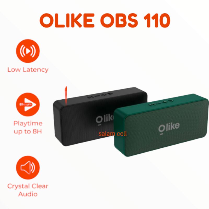 Speaker Bluetooth Olike/Oase OBS-100 Original Garansi Resmi