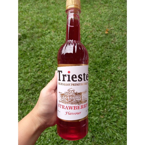 

Trieste Syrup Rasa Strawberry 650ml