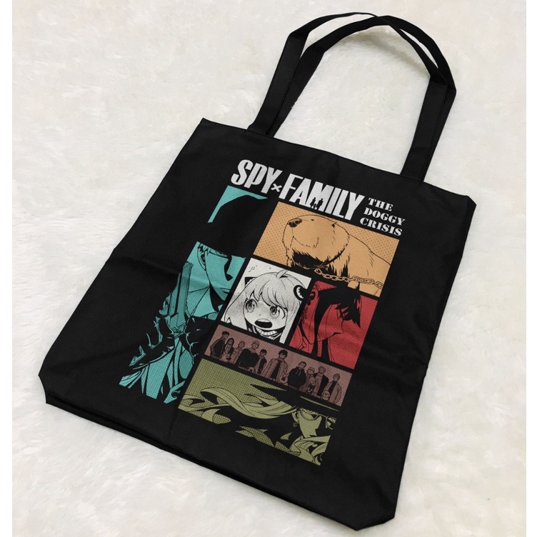 Totebag Spy x Family The Doggy Crisis Anime Manga Premium Unisex