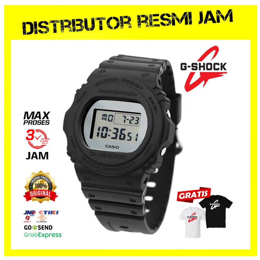 GShock DW-5700BBMA-1DR DW-5700 DW5700BBMA DW5700 Garansi Resmi 2 Tahun