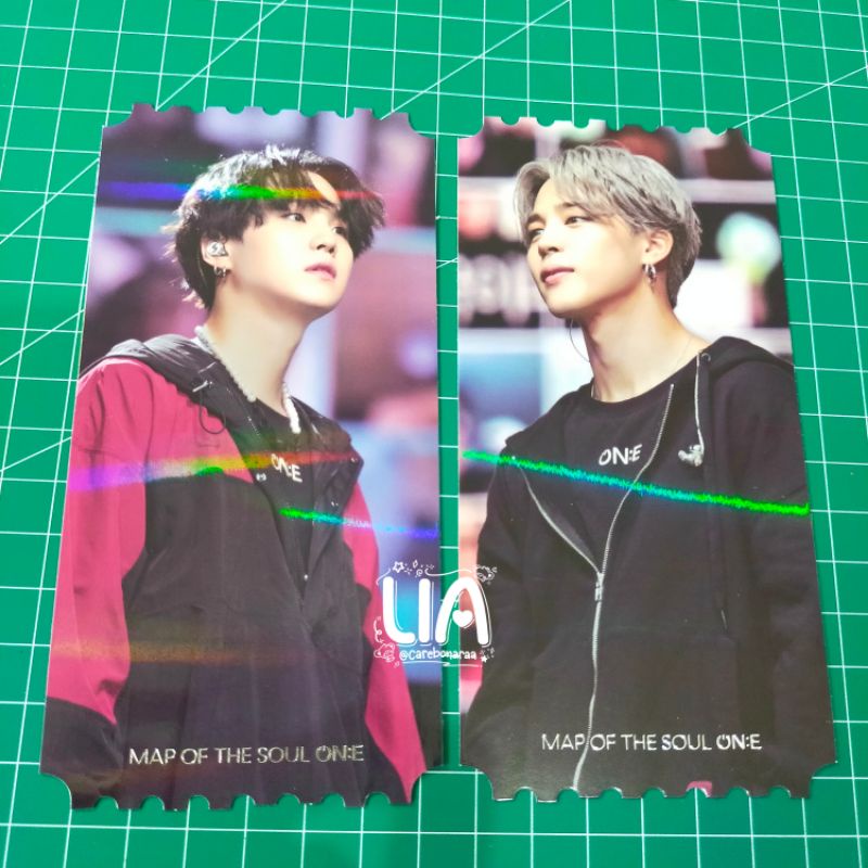 BTS holo ticket Dvd Mots One official yoongi hosoek jimin taehyung jungkook