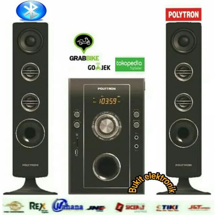 Polytron multimedia audio PMA 9506 radio Fm+remot+bloutooth