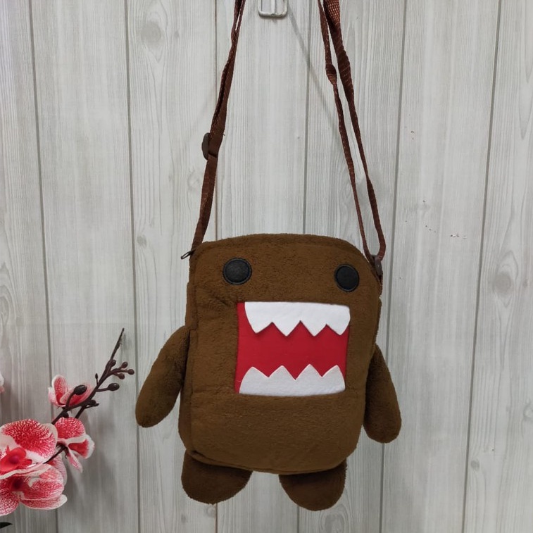 Toysopedia Tas Domo/Slingbag Tas Slempang Domo/Tas Ransel Backpack Karakter