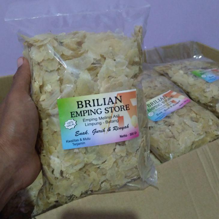

Harga Potongan⛄ Emping Melinjo Ancuran Rasa Original kwalitas no1/Kemasan 500 Gram #tiktoktrend