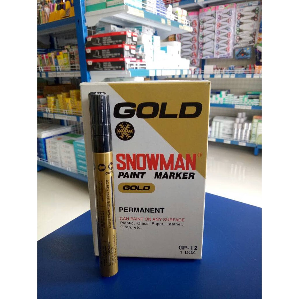 

Ready Spidol Paint Marker Gold Besar