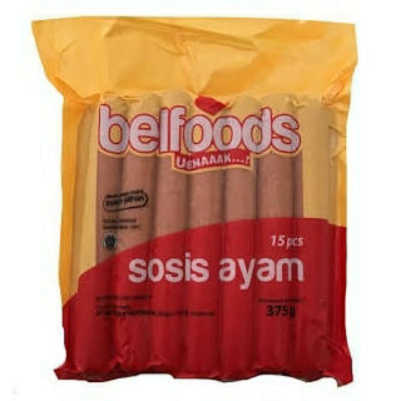 

Belfoods Sosis Ayam 375gr (15 pcs)