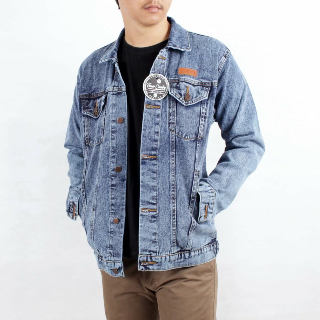 Edwin Jaket Jeans Unisex Manhattan 02 Slim Fit