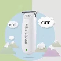 Kemei KM 1318 / KM 1319 Alat Cukur Rambut Bayi Elektrik Baby Shaver Trimmer
