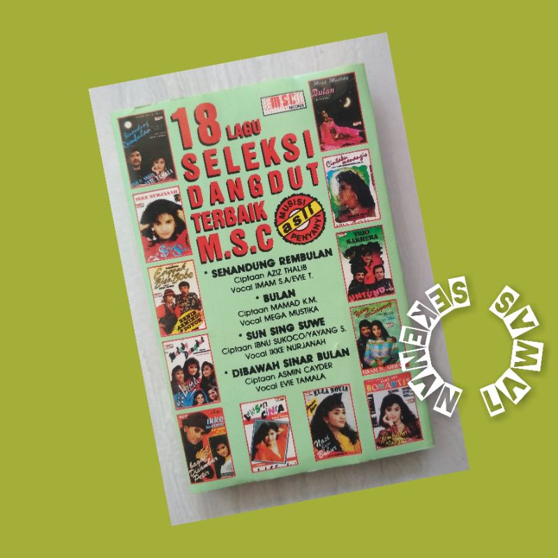 Kaset 18 Seleksi Dangdut Terbaik MSC