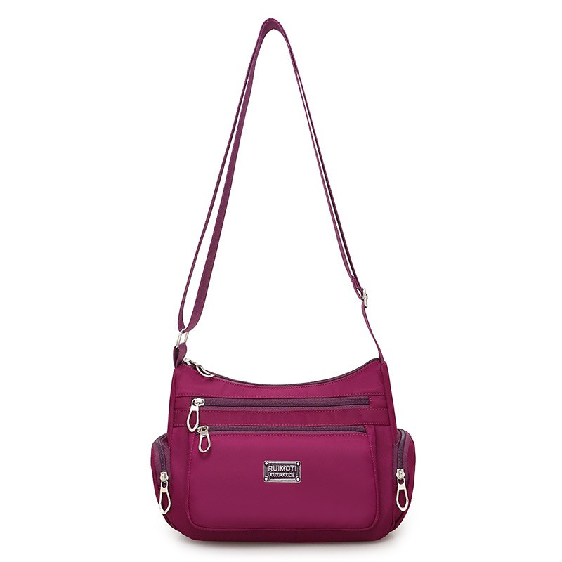 RIVIA - Z-004 - SELEMPANG - TAS IMPORT MURAH - TAS WANITA - TAS NILON ANTI AIR DAN LEBIH TEBAL 