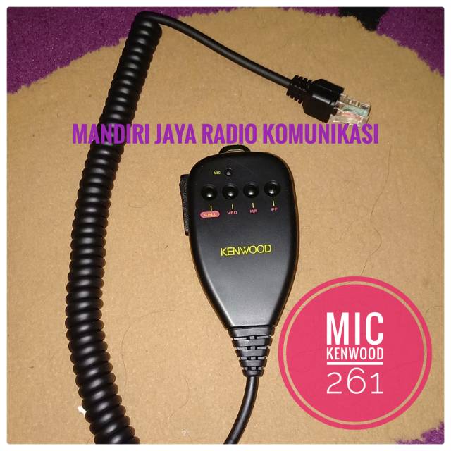 MIC KENWOOD 261 PTT 261 HANDLE MIC