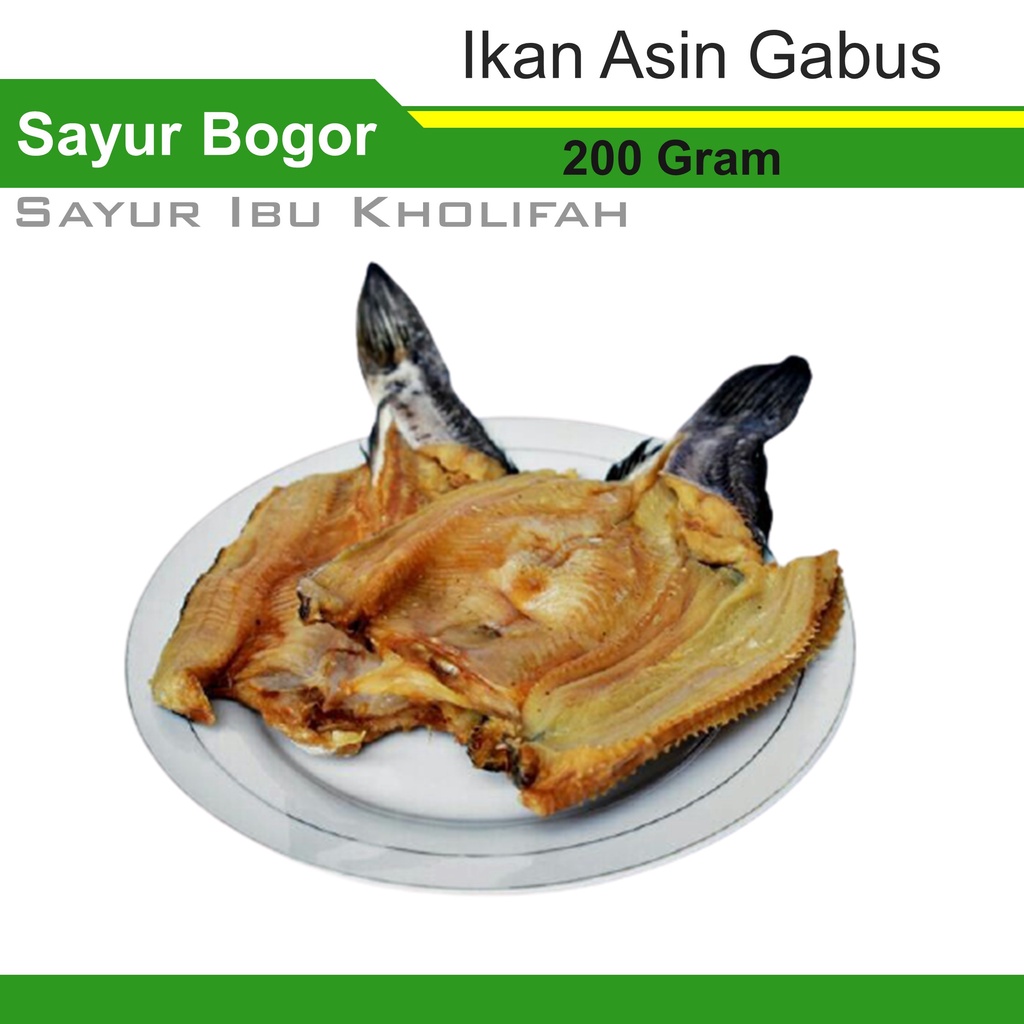 

Ikan Asin Gabus Kering Kualitas Super 200 Gram Ikan Asin Bogor