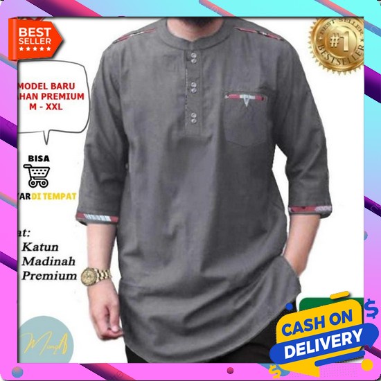 Baju Set Koko Kurta Pria Dewasa Ar By Arya Saloka Aldebaran Setelan Baju Muslim One Set Pria Katun B