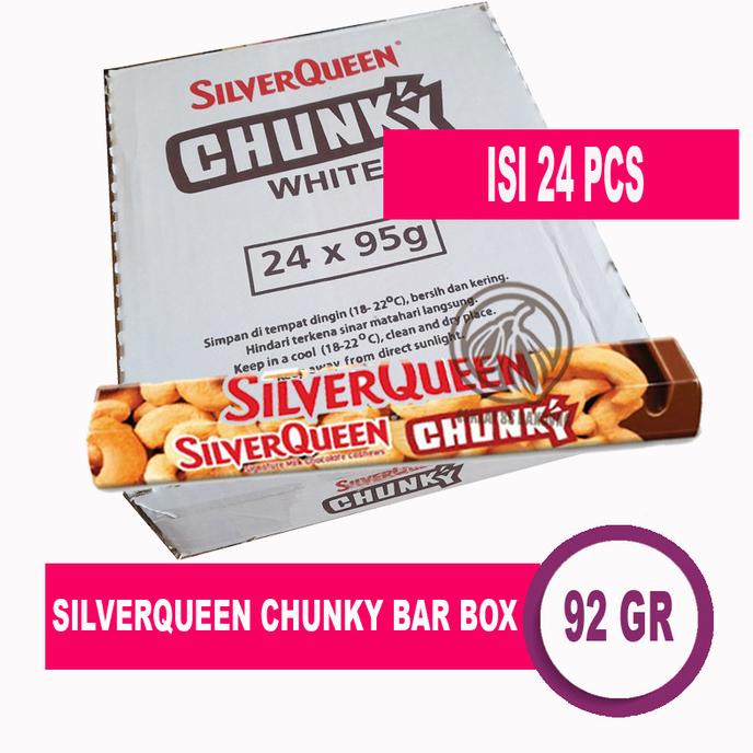 

SILVERQUEEN CHUNKY BAR 100GR ISI 24P
