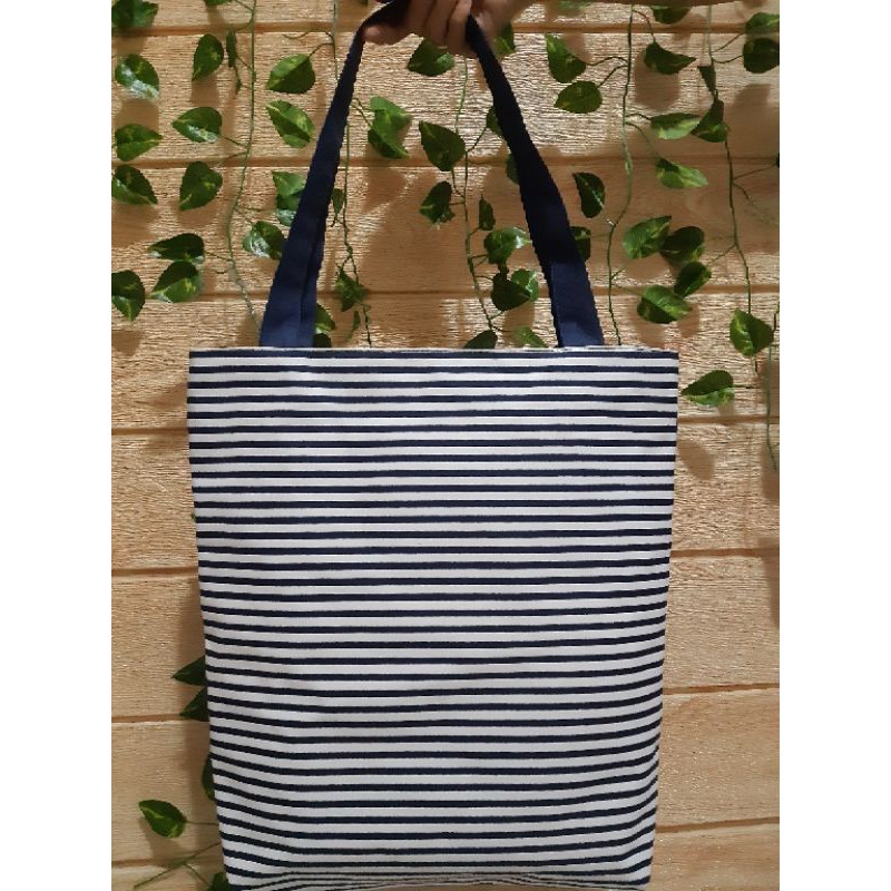 Totebag Semi Canvas Messy &quot;Salur&quot;