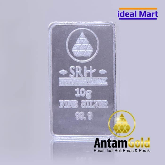Fine Silver Perak SRH 10 Gram Include Sertifikat