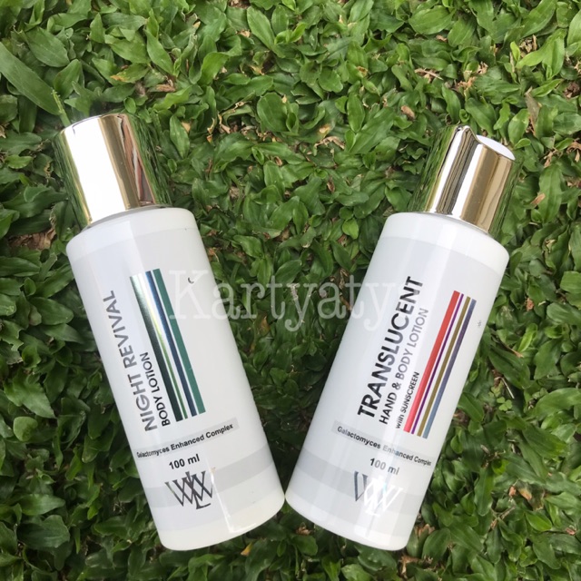 WLW Whitening Body Lotion Package with Galactomyces