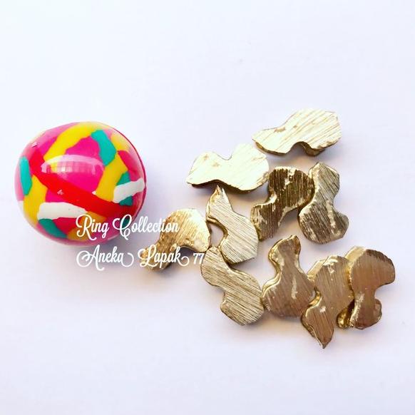 Mainan Tradisional Bola Bekel Dan 10 Biji Bekel Emas