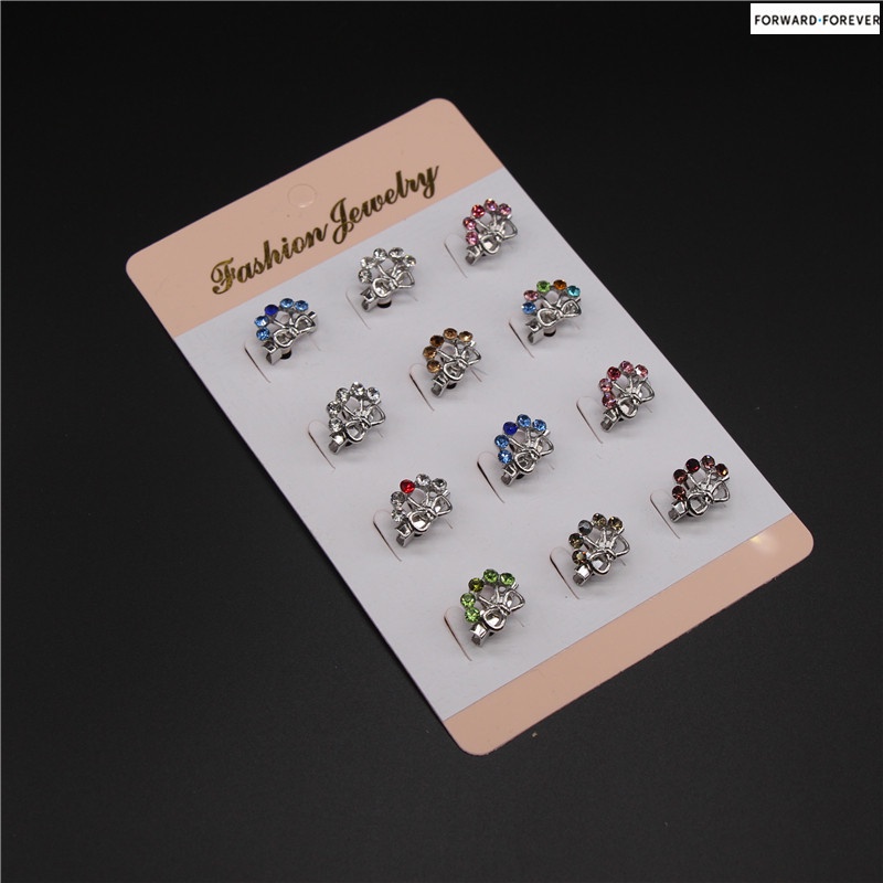 Cute Pin brooch Diamond Small Brooch Safety Pin M70015