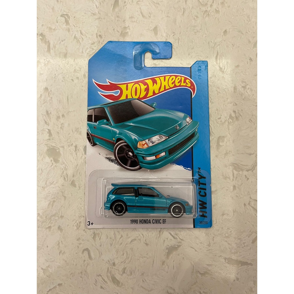 Hotwheels Honda Civic EF Nova Nouva Hijau Tosca